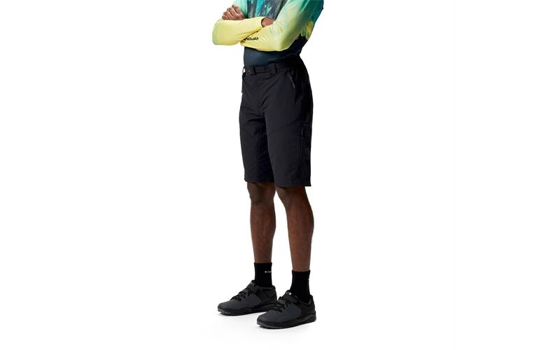 Endura Hummvee Short mit Innenhose: Schwarz - XL