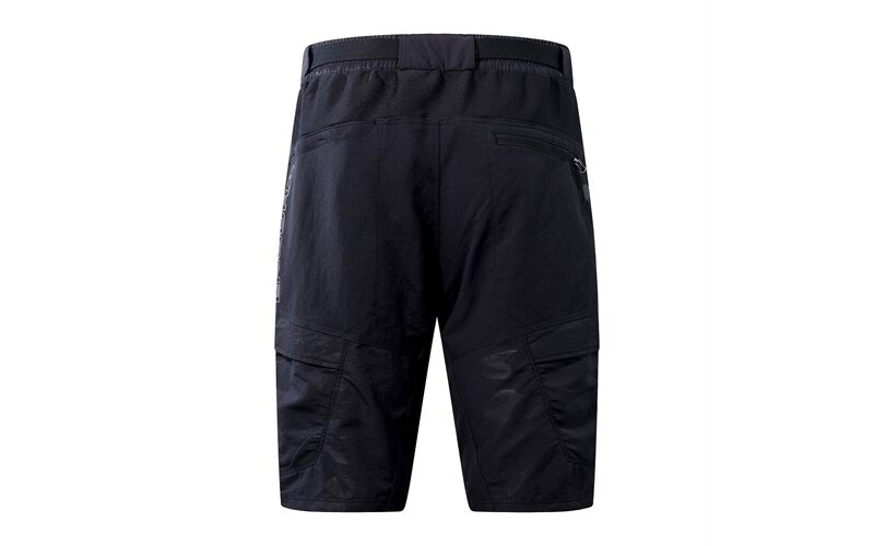 Endura Hummvee Short mit Innenhose: Camouflage-Dunkel - L