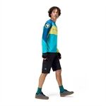 Endura Hummvee Short mit Innenhose: Camouflage-Dunkel - L