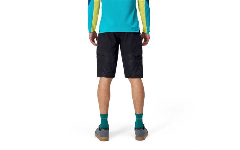 Endura Hummvee Short mit Innenhose: Camouflage-Dunkel - L