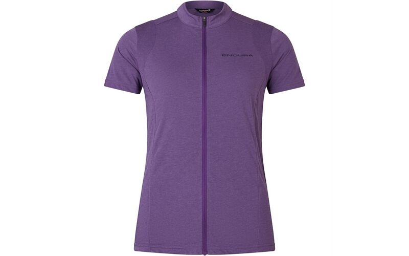 Endura Loop Zipped Kurzarmtrikot Damen