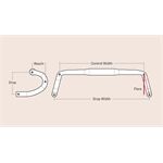 Bontrager HB BNT GR Elite 46/52 BK Rennlenker