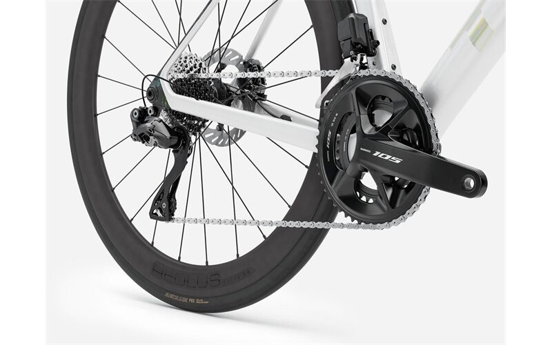 Trek Madone SL 6 ML Gloss Crystal White/Matte Deep Smok