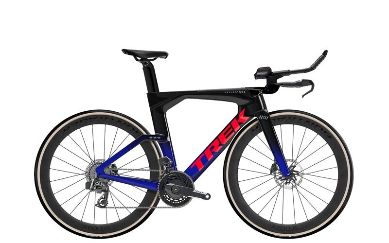 Trek Speed Concept SLR7AXS M Black to Hex Blue Fad