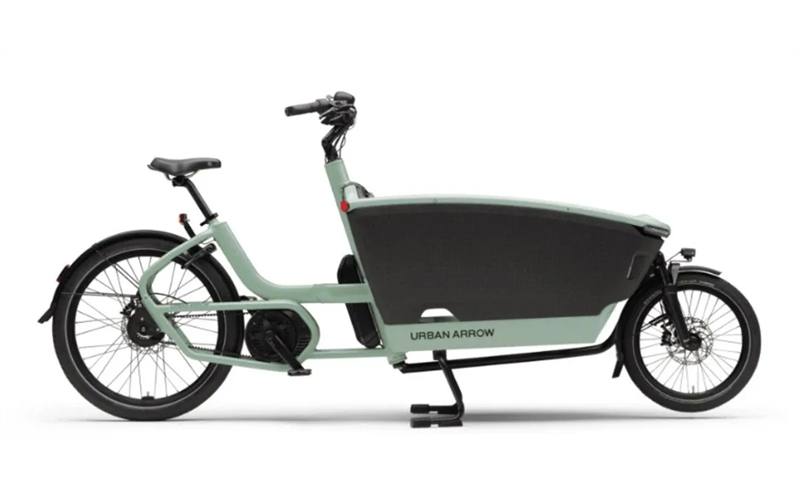Urban Arrow FamilyNext Advanced Tektro Dorado Grün L