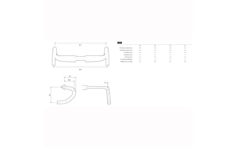 3T Aeroflux LTD Carbon Lenker - 31.8