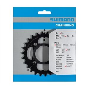 Shimano Kettenblatt ACERA FC-T4010 26 Zähne
