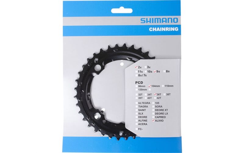 Shimano Kettenblatt FC-M4000, FC-M4050 36 Zähne (AC)