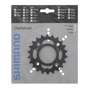 Shimano Kettenblatt ACERA FC-M361 22 Zähne