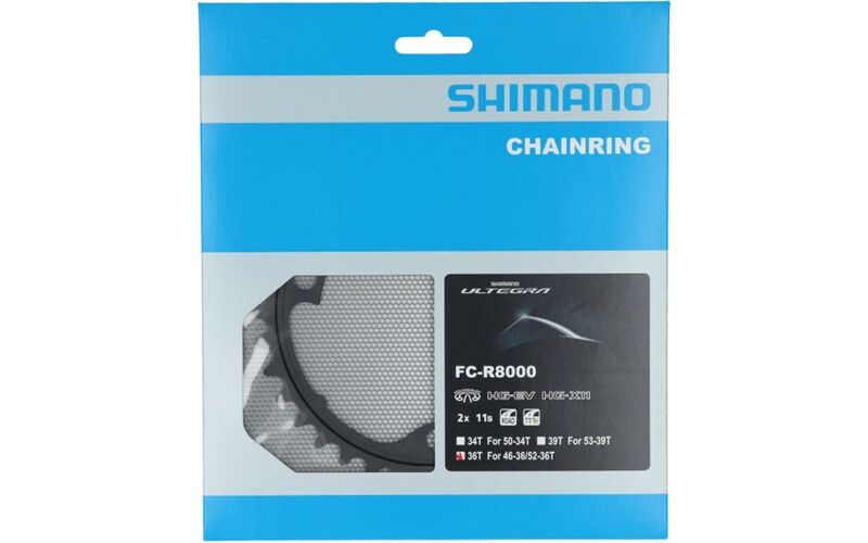 Shimano Kettenblatt ULTEGRA FC-R8000 36 Zähne Schwarz