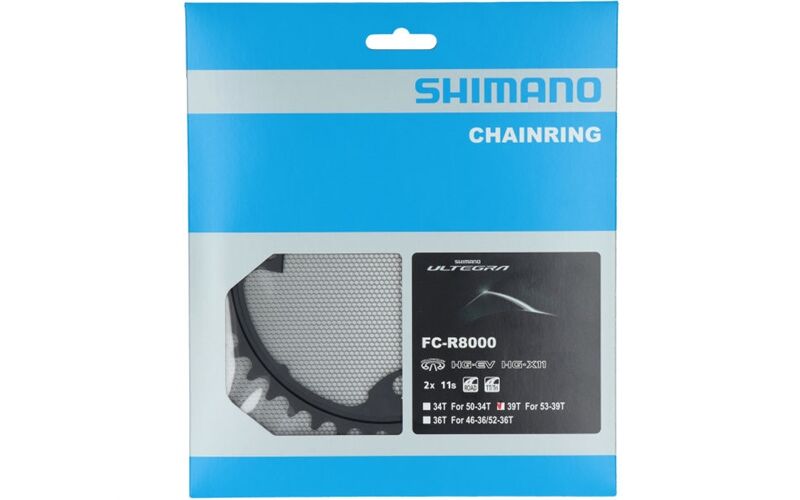 Shimano Kettenblatt ULTEGRA FC-R8000 39 Zähne Schwarz