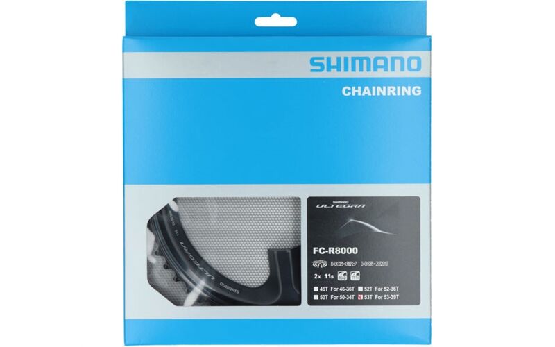 Shimano Kettenblatt ULTEGRA FC-R8000 53 Zähne Schwarz