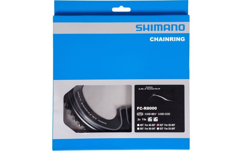 Shimano Kettenblatt ULTEGRA FC-R8000 52 Zähne Schwarz