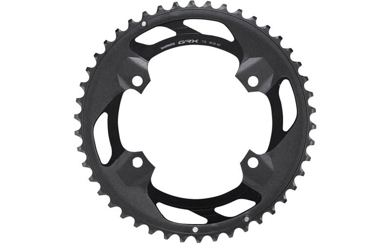 Shimano Kettenblatt GRX FC-RX600 46 Zähne Schwarz