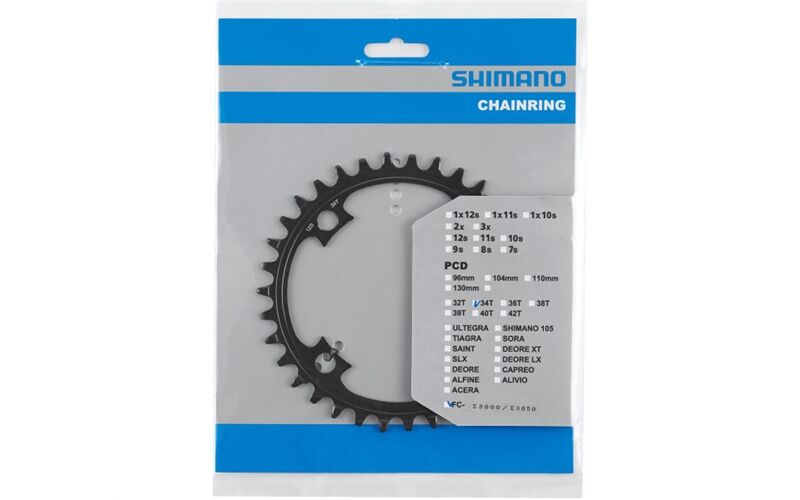 Shimano Kettenblatt E-BIKE SYSTEMS SM-CRE80-12 34Z