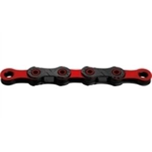 KMC KETTE KMC DLC 12-FACH SCHWARZ/ROT 126 GLIEDER
