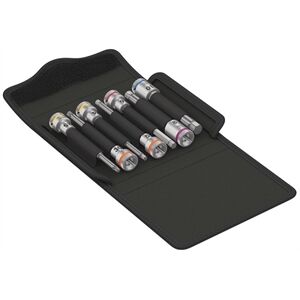 Wera Bicycle Set 8 Bitnuss-Satz , 3/8" , 7-teilig