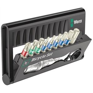 Wera Bicyle-Set 9 Schraubwerkzeug-Set Mini-Ratsche