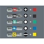 Wera Bicycle Set 5 Bits-Handhalter mit 7 Bits